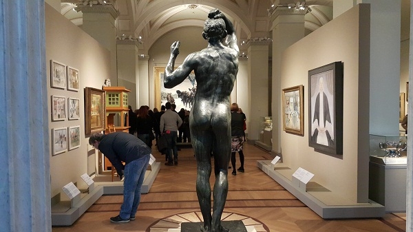 스톡홀름 국립 미술관 – 전시실 ; 미술관은 1500년대 작품부터 현대의 작품까지 연대순으로 전시실이 나눠져 있다. (사진 = 이석원)