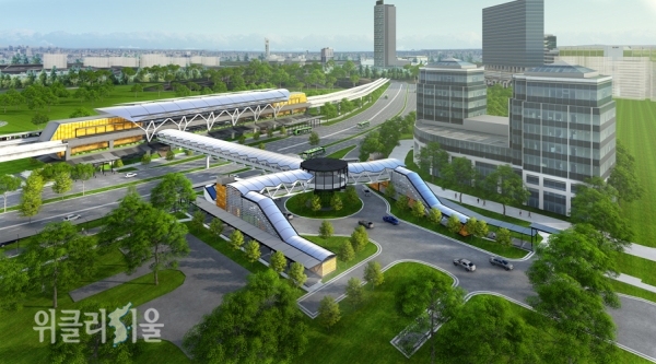 싱가포르 주롱도시철도공사 조감도 ⓒ위클리서울/ 대우건설