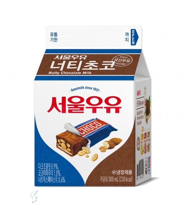 ‘서울우유 너티초코 300’ 신제품 ⓒ위클리서울 /서울우유협동조합