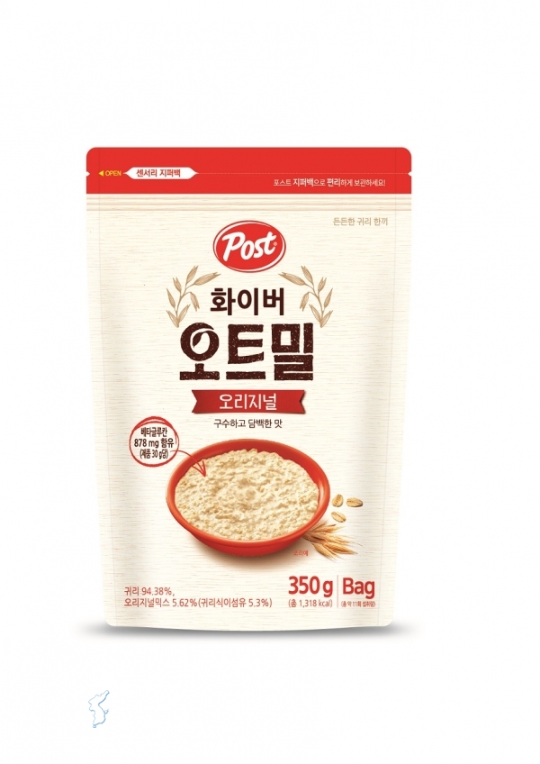 ‘포스트 화이버 오트밀 오리지널’ 350g 대규격 ⓒ위클리서울 /동서식품