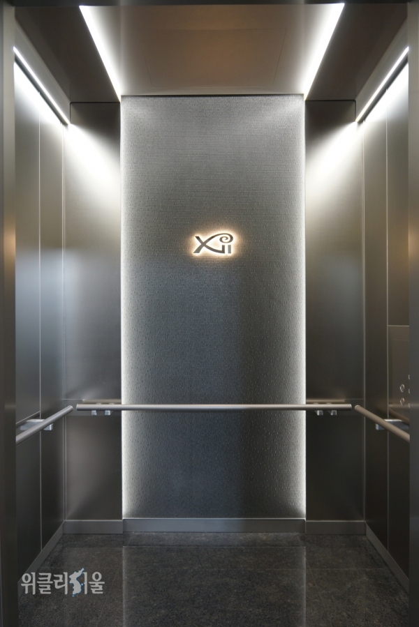 자이 표준 엘리베이터 디자인 ‘자이엘카’ ⓒ위클리서울 /GS건설
