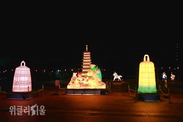 동아시아 등불축제’가 저녁 나들이 장소로 인기 ⓒ위클리서울/경주엑스포