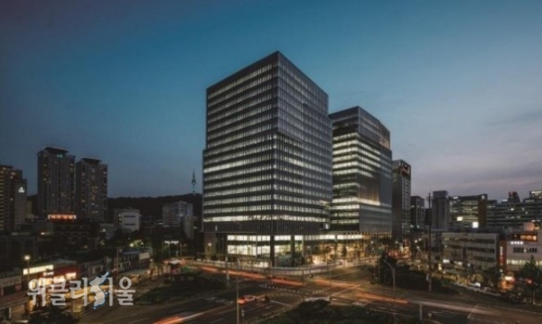 서울 중구 을지로에 위치한 대우건설 본사 ⓒ위클리서울/대우건설